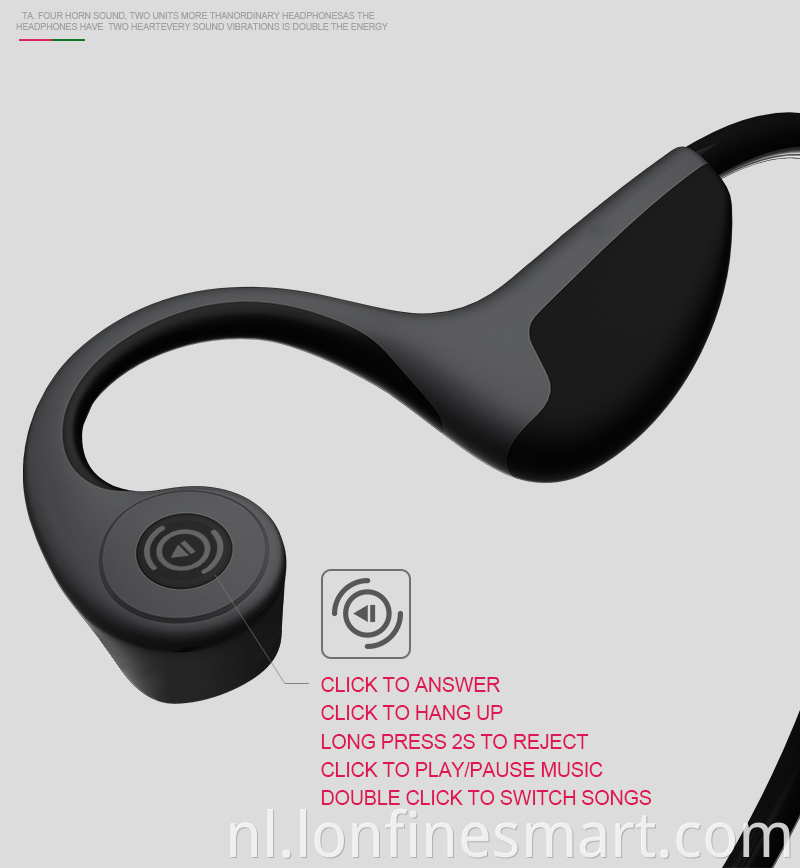 Open Ear Bone Conduction Headphones